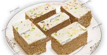 White chocolate gajak barfi